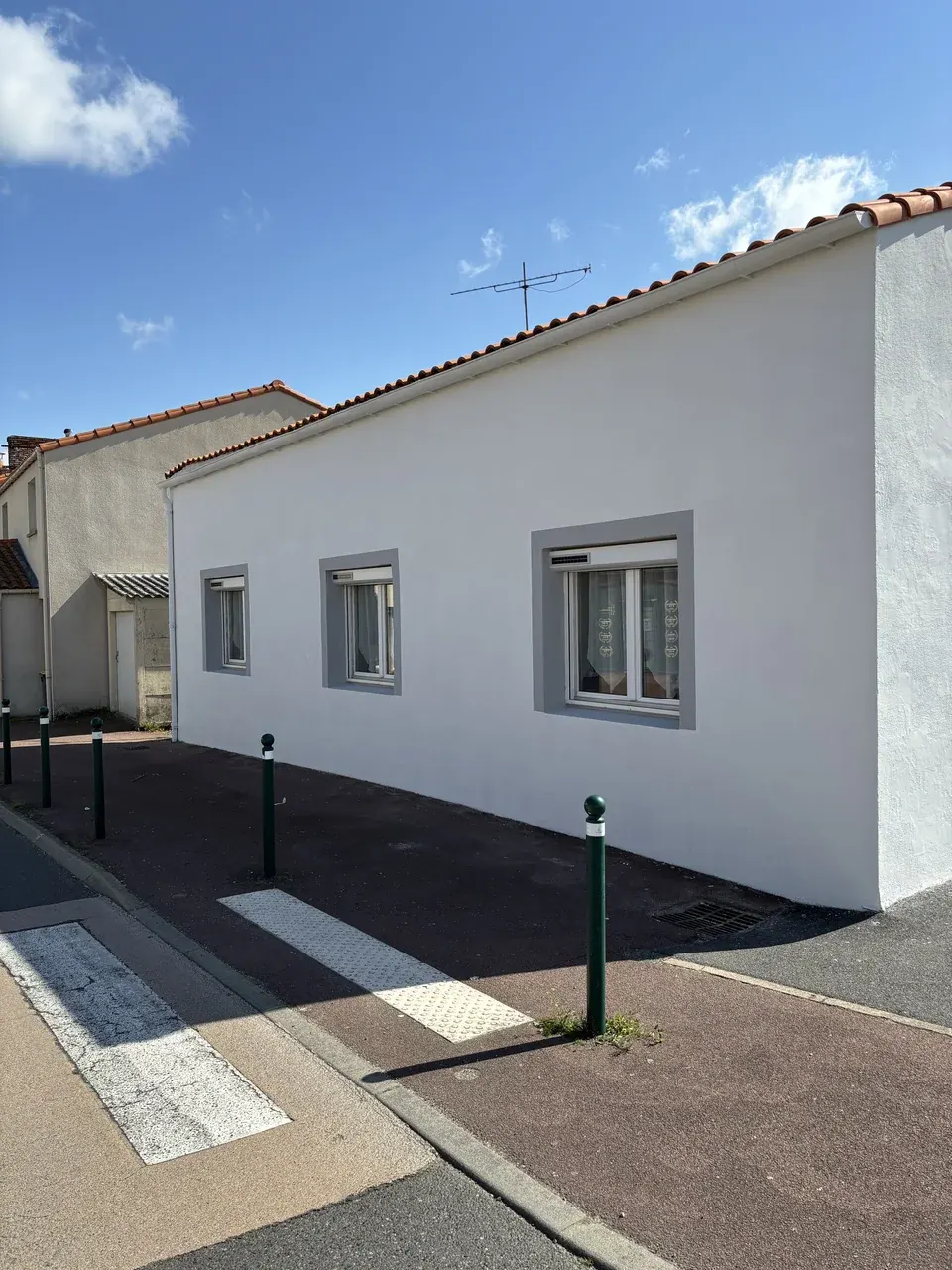 Après travaux : façade